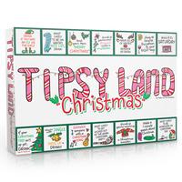 Tipsy Land Christmas Party Board Game - Fun Adult Holiday Drinking Game