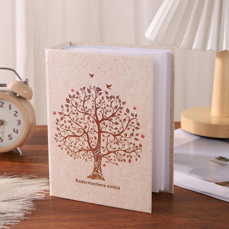 Tree Pattern Cover Photo Album, 1 Piece Modern Simple Durable Large Capacity Photo Storage Album, Multi-purpose Photo Album, Gift for Friends & Family, Home Decor