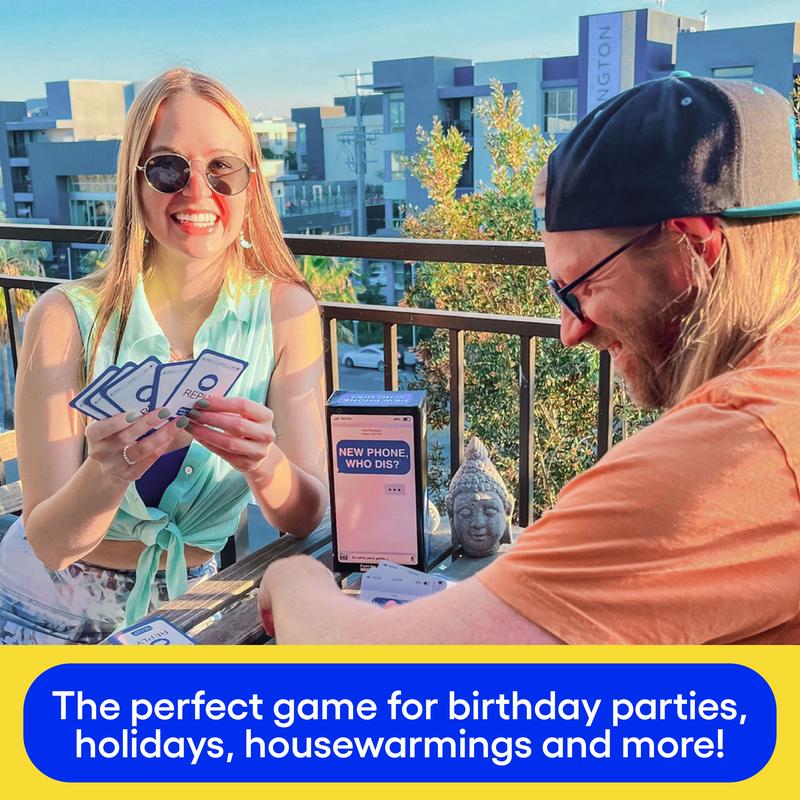 New Phone, Who Dis   - The Text Message Party Game for Adults