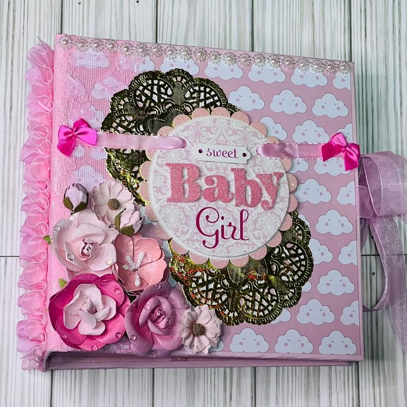 Baby Girl Scrapbook Album