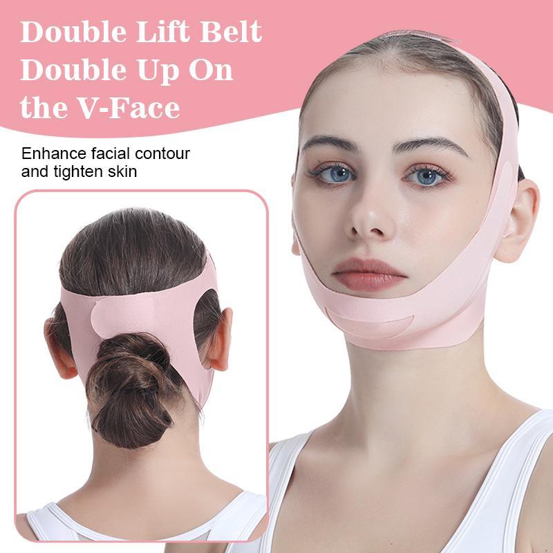 Reusable V-line Face Lifting Strap, Breathable Double Chin Lift Belt, Professional Skincare Tool