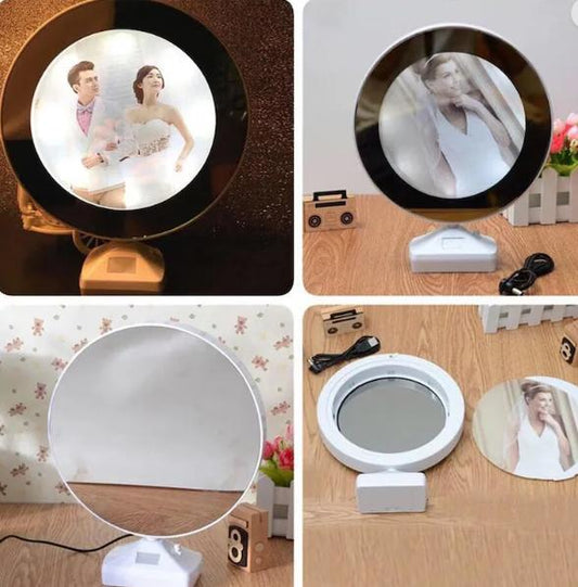 Personalized Magic Mirror Photo Frame Decor Pack