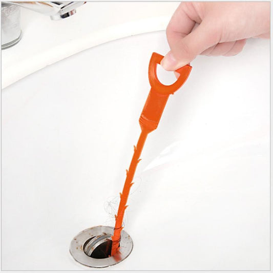 Drain Clog Remover Tool, Snake Drain Hair Clog Remover, Household Cleaning Supplies, Bathroom Kitchen Gadgets Supplies