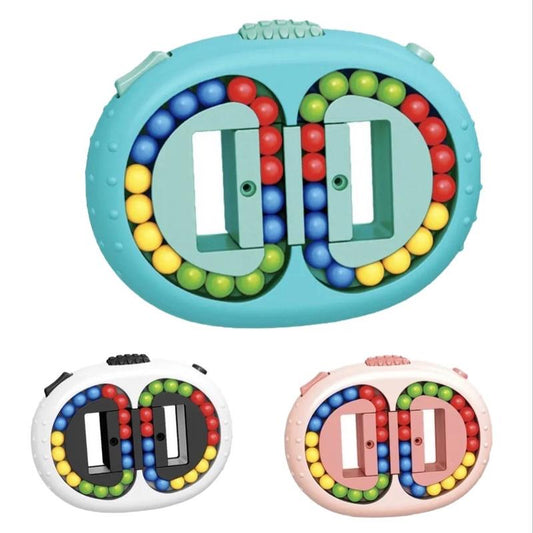 Two-sided magic Bean Toy Small Beads Rotating Magic Bean Puzzle Toys for Kids Educational