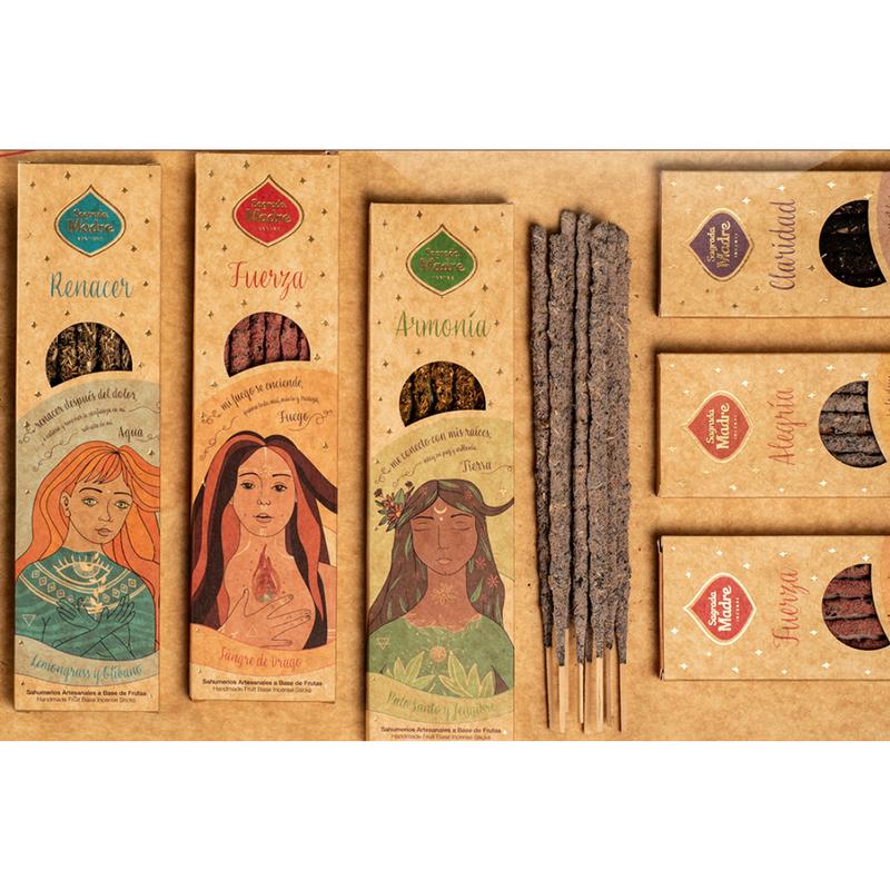 Elements Incense | Dragon¡¯s Blood | Lemongrass | Palo Santo | Ginger | Queen of the Night | Chinaberry