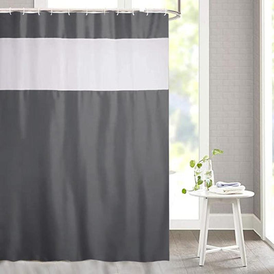 Bathroom Shower Curtain, Waterproof Shower Curtain with 12pcs Hooks, Shower Room Decor, Bathroom Supplies