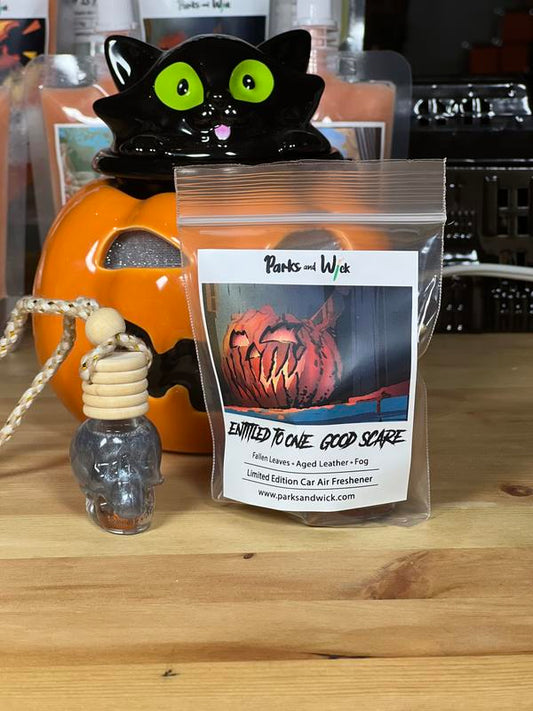 Halloween Horror Legends Themed Scented Car Freshener