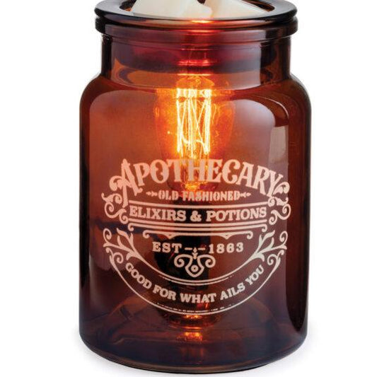 Apothecary Illumination Fragrance Warmer - Glass - For Scented Wax - Soy Wax