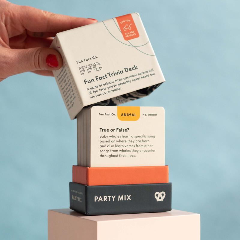 The Party Mix Trivia Card Game