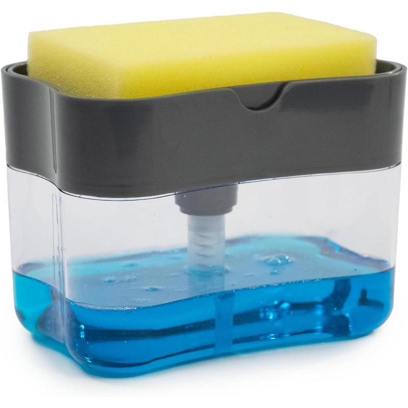 Multi-purpose at home, suitable for kitchen sink, bathroom, dish soap dispenser and sponge holder