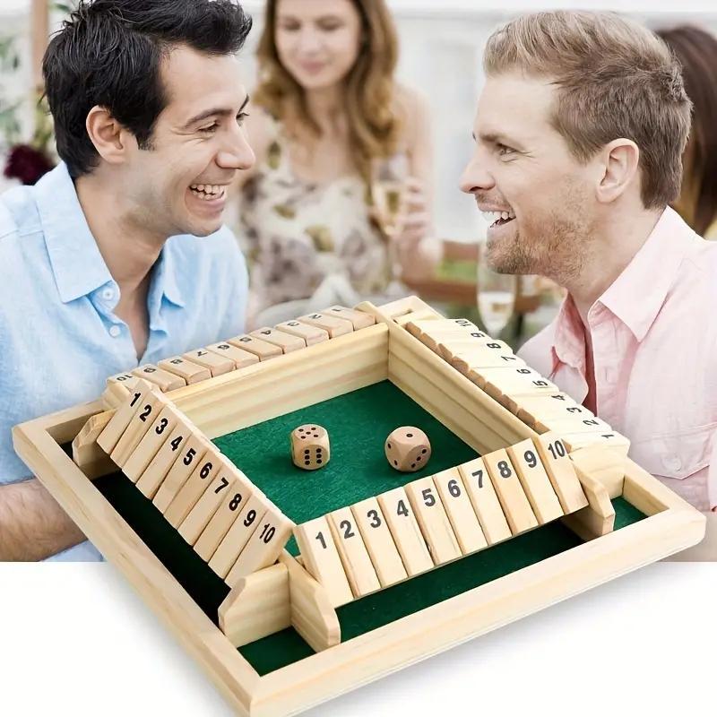 Close the Box Digital Flip Game Board Games, Family Interactive Games, 2-4 Person Ktv Bar Games Dice Games - Perfect for Family Gatherings and Gatherings