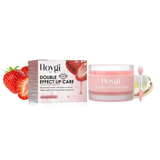 Double Effect Moisturizing Lip Care, Hydrating Lip Balm, Lip Moisturizer, Suitable for All Occasions Lip Makeup, Daily Skincare Products