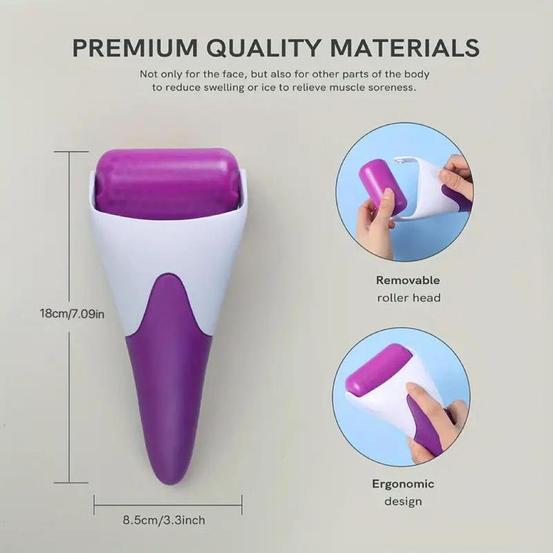 V-shaped Face Massage Roller, Facial Skin Ice Roller, Face Massage Tool, Facial Beauty Massager