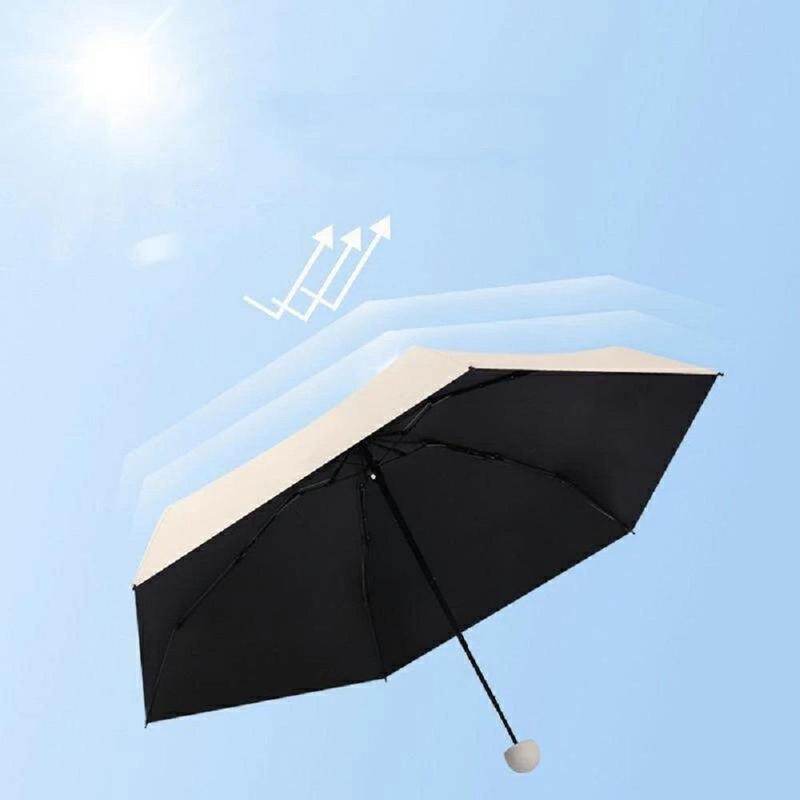 1 Piece Portable Manual Umbrella, Minimalist Mini Umbrella For Daily