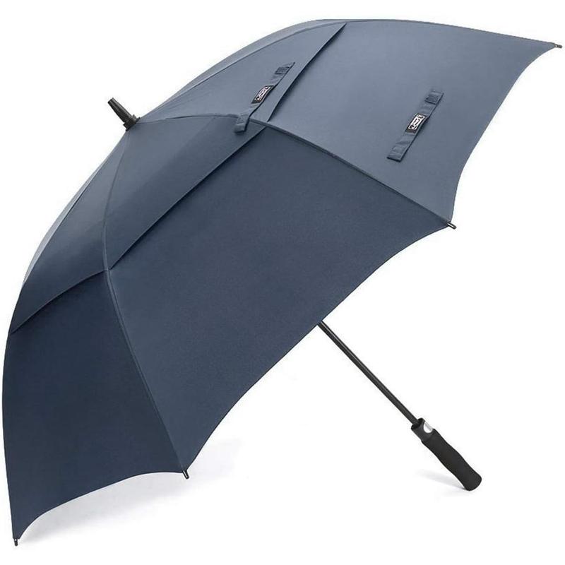 47-inch automatic opening and closing, windproof and waterproof canopy, straight handle umbrella, just press the button on the handle to open