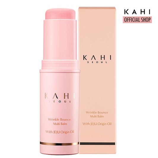 [Official Product] KAHI Wrinkle Bounce All-in-One Hydrating Multi-Balm for Face, Lips, Eyes and Neck - Daily Moisturizer Stick with Moisture Mist (0.32 oz) kahi multi