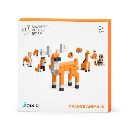 PIXIO Orange Animal - Magnetic Blocks, magic cube