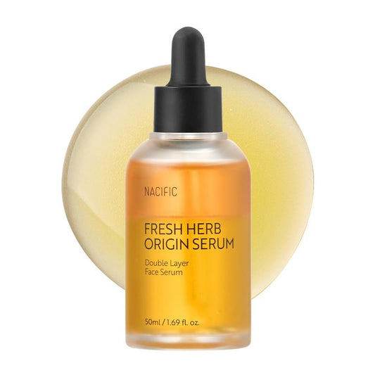 [ NACIFIC ] Fresh Herb Origin Serum 50ml Flower Skincare Aloe Vera Aloe Apple Cleansing Derma Dropper Lotus Mint Moisture Pearl Peel Pore Skin Repair Comfort