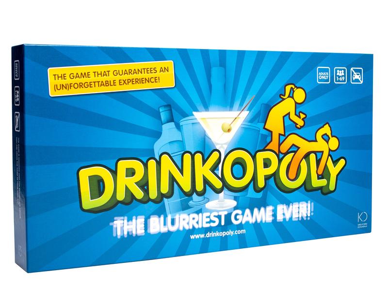 Drinkopoly: The Ultimate Adult Party Game for Ages 21+