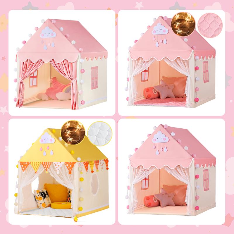 Princess  Play Tent for kids 6-12 Years, Fairy Princess Castle Playhouse, Perfect Gift Indoor Outdoor Fun indoor tent house playtent house kid  house