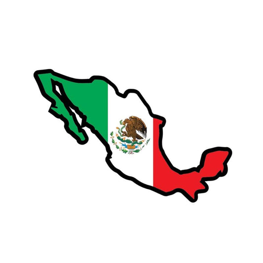 Mexico Silhouette Sticker