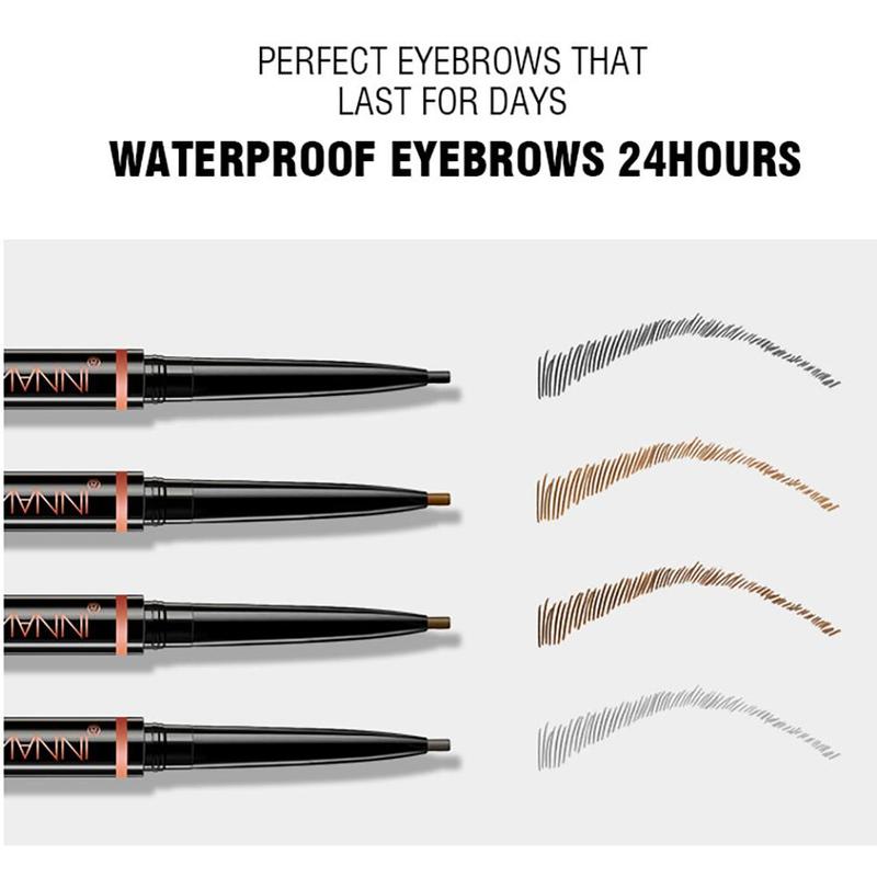 Eyebrow Pencil, Long Lasting Eyebrow Pencil, Brow Styling Brush, Brow Shading & Filling Pencil, Eye Brow Makeup Tool, Brow Styling Products