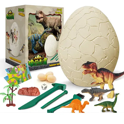 Puzzle toy Dinosaur egg puzzle map Hand-dug archaeological toy fashion novelty promotes baby manual ability fossil egg