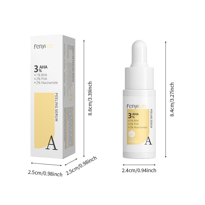 Exfoliating Peel Comfort Skincare Serum for Acne Dark Spot Shrink Pore Fine Line Wrinkle, Hydrating Nose Pores Cleaning Serum, Moisturizing Skin Care Product