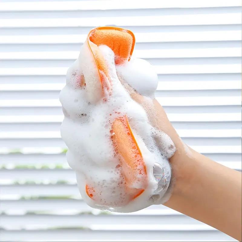 "FU"&"JI" All-Purpose Sponges, Kitchen Cleaning Sponge, Household Cleaning Sponge, Cleaning Supplies Tool, Dish Towel, Anti-scratch Dishware Scrubber(6pcs)