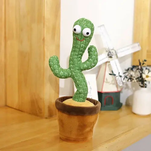 Talking Cactus Toy boo Dancing  Cactus Toy, Talking Repeat Singing Sunny Cactus for dog