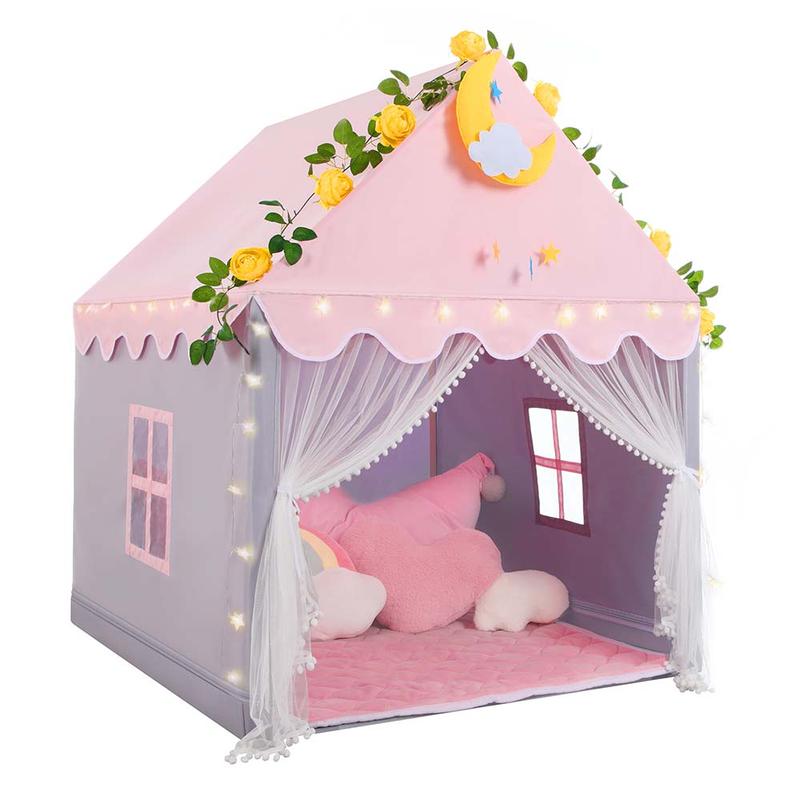 Enchanting Princess Playhouse Tent - Perfect for Indoor Fun and Imaginative Play for Kids