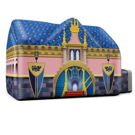 The Original Patented AirFort - Build A Fort in 30 Seconds, Inflatable Fort for Kids, Play Tent for 3-12 years, A Playhouse Where Imagination Runs Wild, Fan not included (Royal Castle)