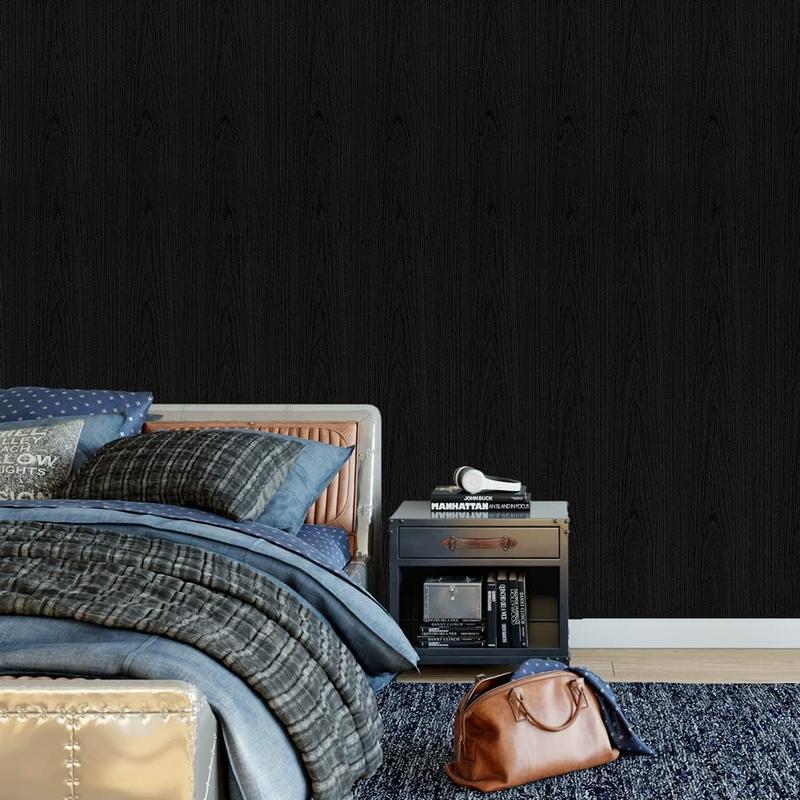 Home Decor Wood Pattern Wallpaper (1 Roll), Universal Self Adhesive Wallpaper, Peel and Stick Wallpaper for Home Decor, Home Decor Supplies