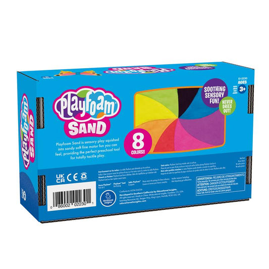 Educational Insights Playfoam Sand 8 Pack, Agwa 3+