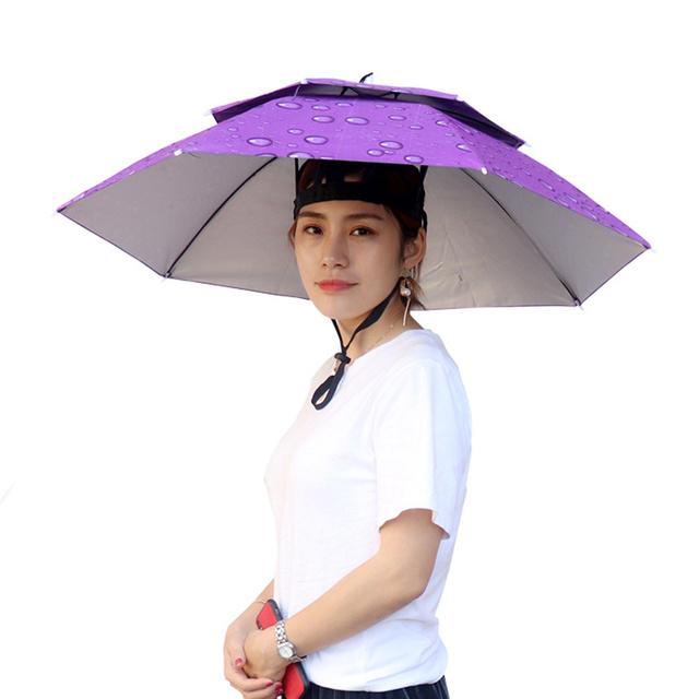 Quick Shade Personal Umbrella Hat