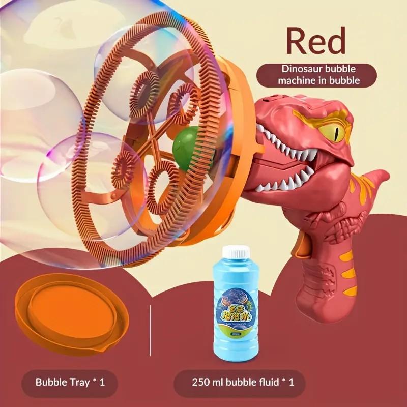 Dinosaur Bubble Machine Model Blowing Big Bubble Fully Automatic Handheld Electric Bubble Machine