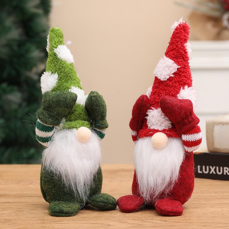 Santa Claus Shaped Plush Toy, 1 Count Cute Cartoon Doll For Kids And Adults