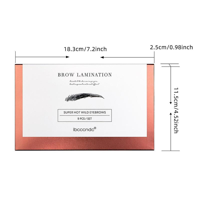 Summer Professional Eyebrow Lamination Kit, Diy Brow Lamination Kit, Long-lasting Brow Perm Lamination Kit for Home, Makeup Tool Set, Makeup Accessories, Cosmetic Products