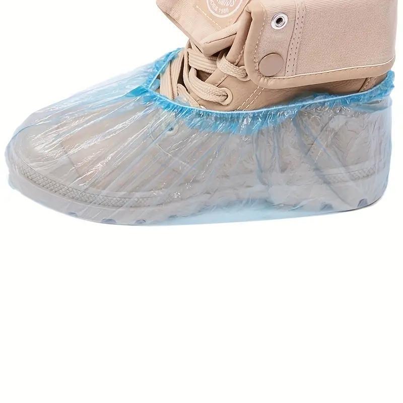 Disposable Shoe Cover (100pcs), Thickened Shoe Cover, Household Shoe Cover for Indoor Outdoor Use