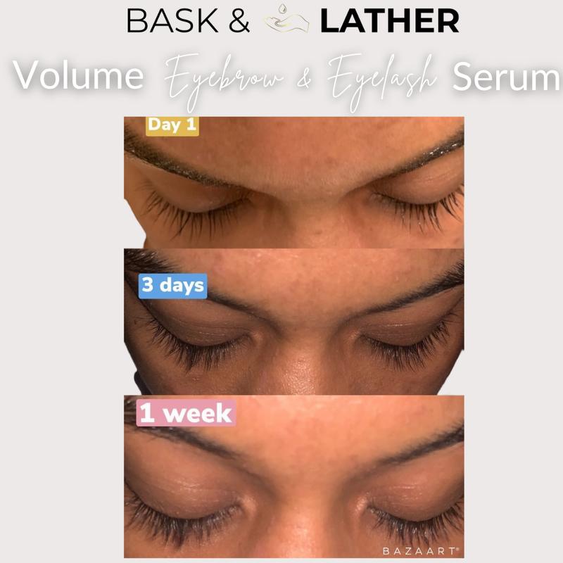 Volume Eyebrow and Eyelash Growth & Thickness Serum Oil Daily ezma lash