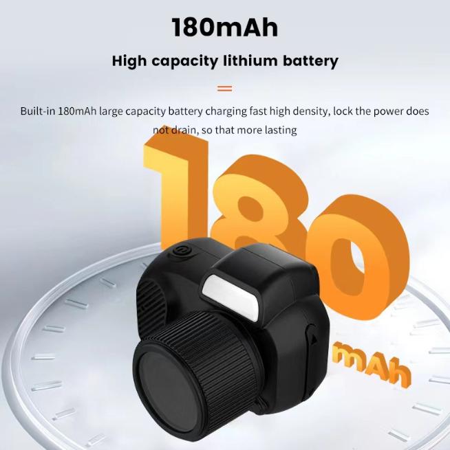 Student Shooting Camera Keychain, Mini Camera Keychain, 1080P HD Mini Sports Camera, New Upgraded Mini Keychain Camera. 100 minutes battery life