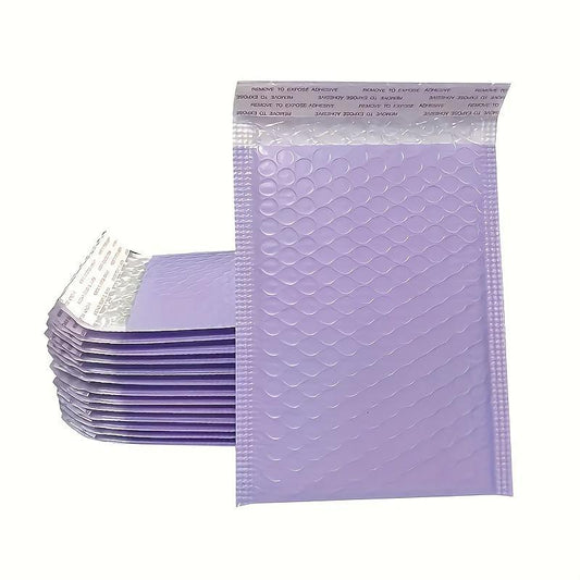 Bubble Mailer Packing Bag (10pcs), Solid Color Padded Poly Bubble Mailer, Party & Gifts Packaging Bags