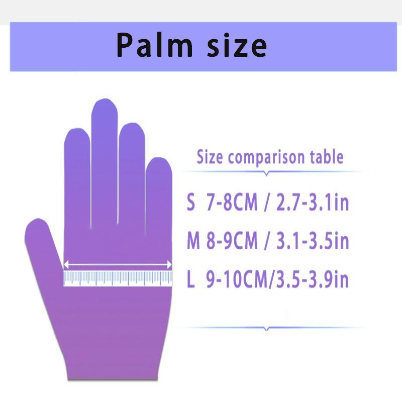 Disposable Nitrile Gloves, 50/100pcs Disposable Cleaning Gloves, Household Kitchen Cleaning Gloves, Home Care Supplies