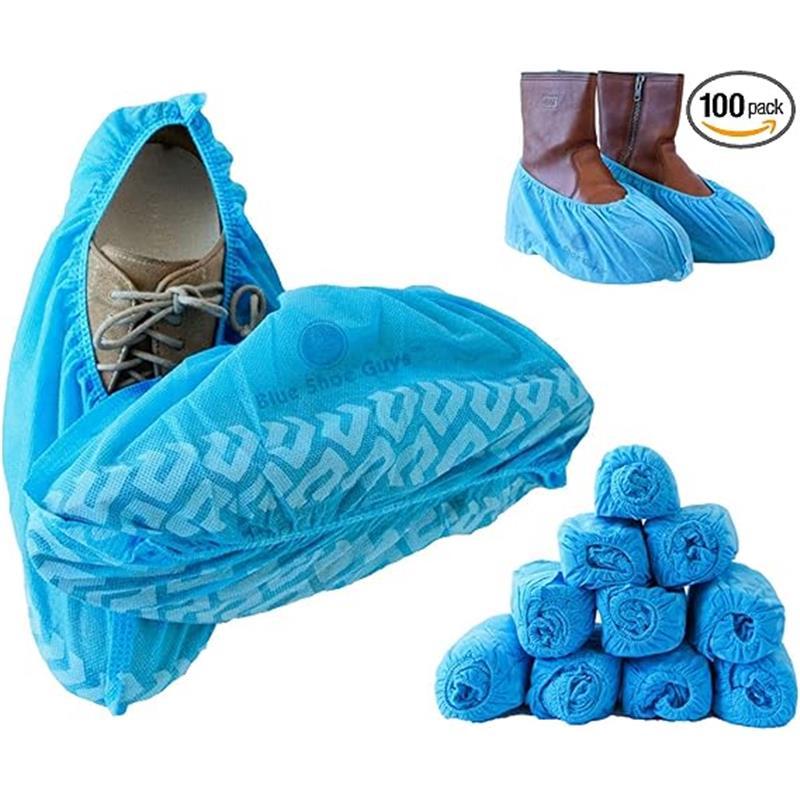 Blue Shoe Guys Premium Disposable Boot & Shoe Covers Booties