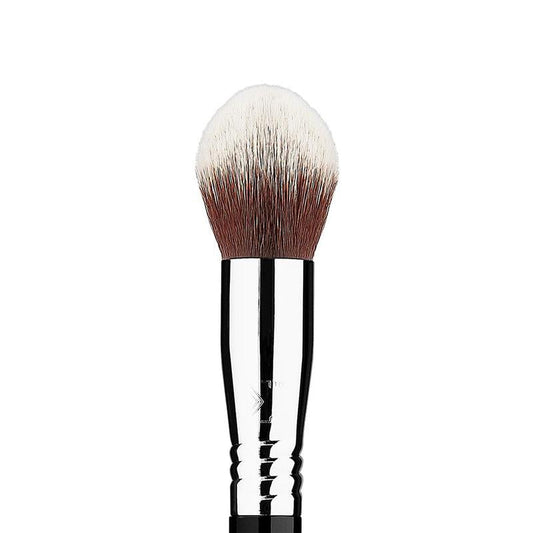 Sigma Beauty F79 Concealer Blend Kabuki Brush - Tapered Concealer Brush for Stippling Any Color-Correcting or Concealing Formula, Use Professional Makeup Brush with Liquid, Cream, or Powder Products