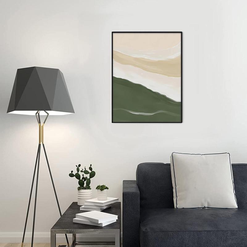 Abstract Landscape Pattern Wall Printing Without Frame (1 Piece), Modern Wall Art Decor, Home Office Living Room Decorative Painting