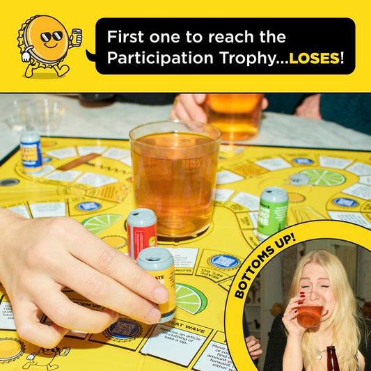 Buzzed The Ultimate Pre-Game Board Game for Adults - Mini-Games, Challenges, and QR Codes