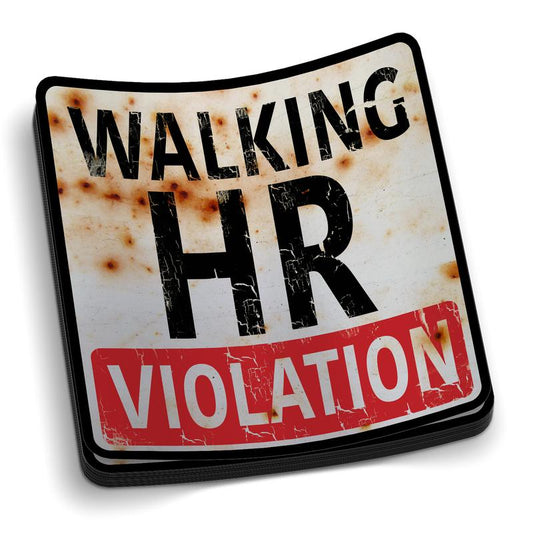 Walking HR Violation Decal