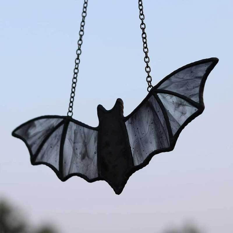 Bat Design Hanging Ornament, 1 Count Halloween Themed Hanging Decoration, Bat Shaped Hanging Decor for Home Party & Festival