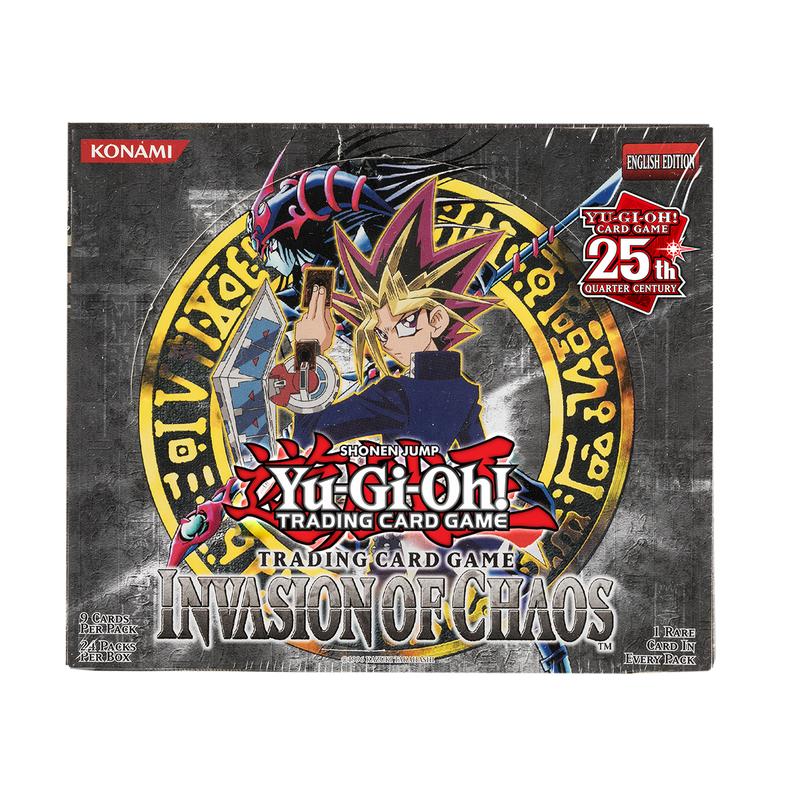 YuGiOh Invasion of Chaos Booster Box 25th Anniversary Edition